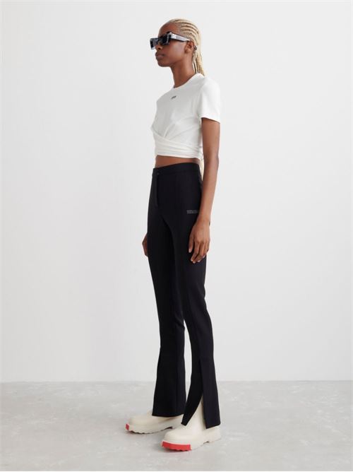 High-waisted trousers OFF WHITE | OWCA136C99FAB0011001